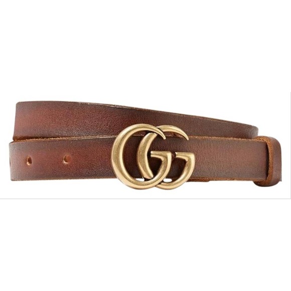GUCCI GG logo thin belt size 70 - Picture 1 of 4